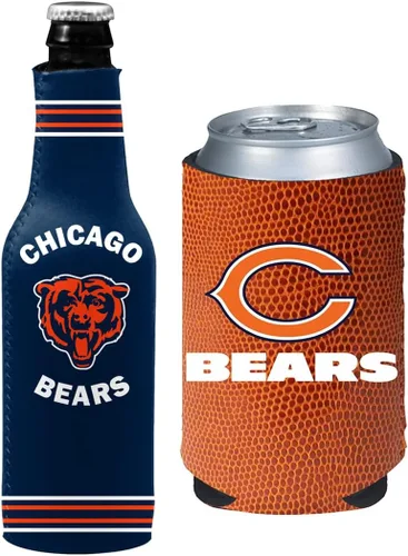 Miniatura 78 de Portavasos y Portabotellas de Fútbol Americano Aislante Enfriador de Bebidas Huggie Green Bay (Packers) - Estática activa