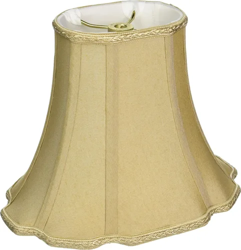Miniatura 3 de Royal Designs - Pantalla ovalada festoneada para lámpara (4 x 3) x 8 x 6 x 7 pulgadas
