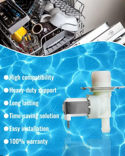 Miniatura 4 de Válvula de agua para lavavajillas DD81-02265A actualizada para reemplazar 6740000046A 10A50100 apto para lavavajillas Samsung DW80M2020US