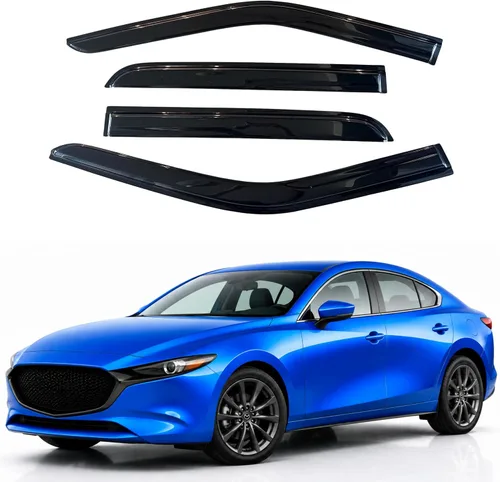 Miniatura 231 de Visor para ventana IG para Hyundai Venue 2020-2023, protector contra la lluvia, adhesivo extra duradero, deflector de viento para lado