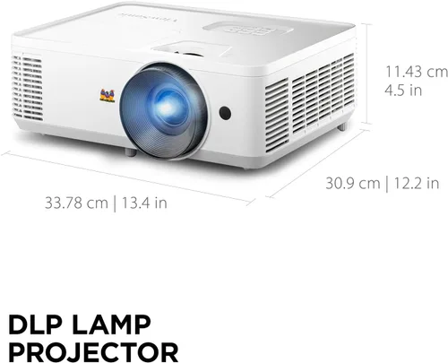Miniatura 2 de ViewSonic PA503HD Proyector de 4000 lúmenes de alta luminosidad con zoom óptico 1.1x, USB y entradas HDMI para el hogar y la oficina
