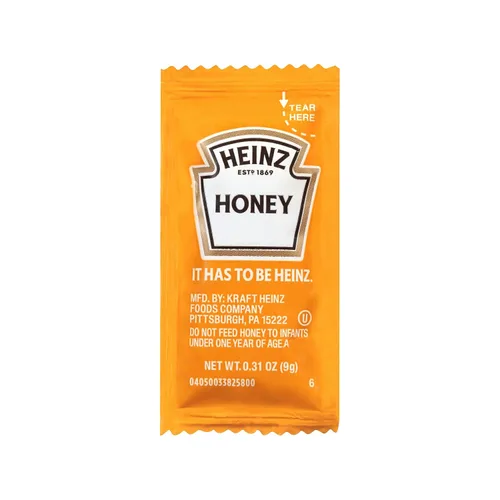 Heinz Paquete de una sola porción de miel (paquetes de 0.3 onzas, paquete de 200)