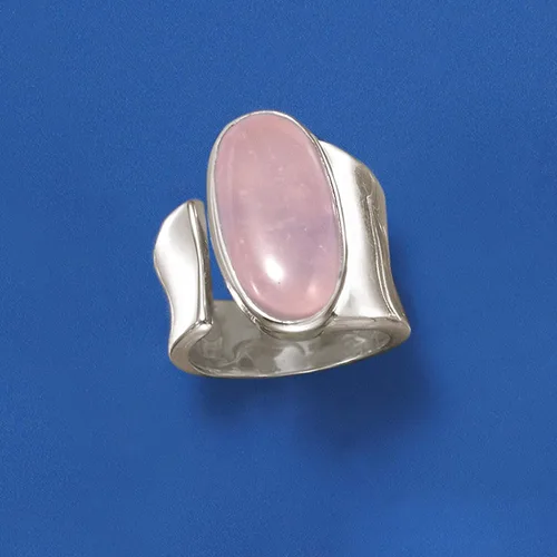 Miniatura 5 de Ross-Simons Anillo envolvente en plata de ley, Piedra preciosa, Ónix