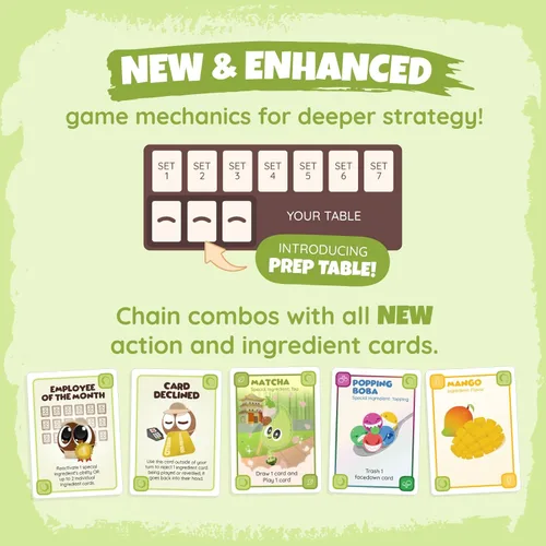 Miniatura 2 de Sabobatage Paquete de Expansión: Leyendas de Matcha - Juego de fiesta fácil y familiar Juegos de cartas para adultos, adolescentes y niños 2-7