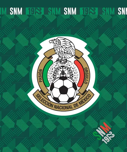 Manta de franela Borrego con logotipo del equipo nacional de México, forro de sherpa verde, 50 x 60 pulgadas