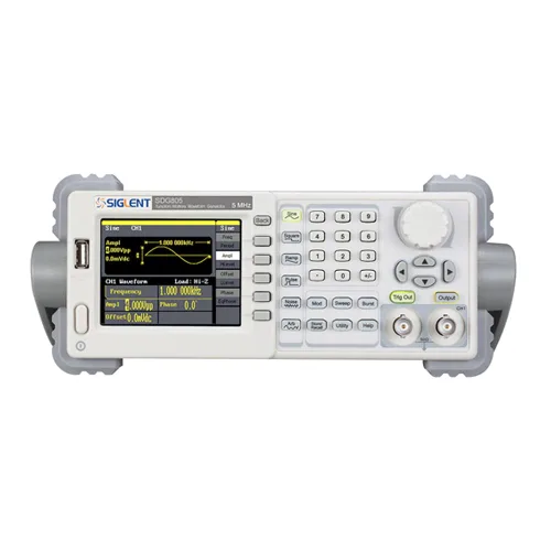 Siglent Technologies SDG810 Siglent - Generador de señal de ancho de banda de 10 mhz de un solo canal, generador de funciones, generador de formas