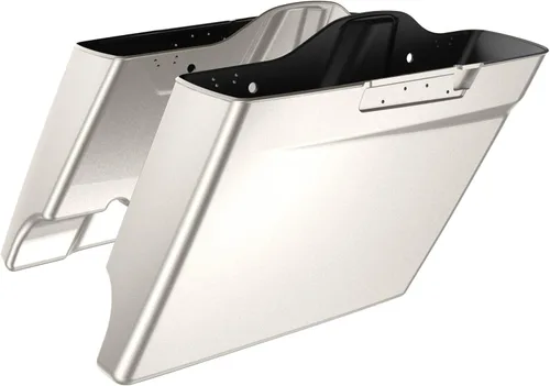 Miniatura 25 de Alforjas extendidas para Harley Touring Street Glide, Electra Glide, Road Glide 2014-2023 (whisky ámbar)