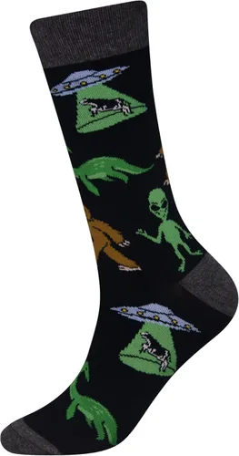 Miniatura 5 de Calcetines de caña corta casuales para hombre, de algodón, con motivo de animales, alocados y divertidos, 5 pares
