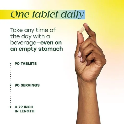Miniatura 5 de MegaFood One Daily Multivitamínico sin hierro - Multivitamínico para mujeres y hombres - con comida real - Suplemento de apoyo inmunológico - Salud