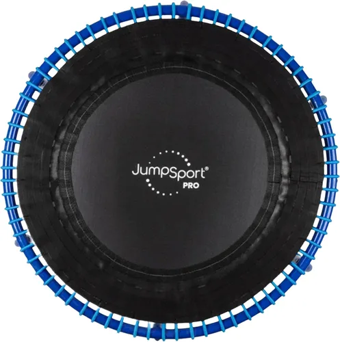Miniatura 11 de JumpSport 350 PRO 39 Inch Fitness Trampoline Indoor Rebounder Cardio Workout Equipment 300 lb Capacity Negro mate