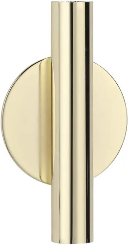 Miniatura 4 de JUXYES Paquete de 2 floreros de pared de metal con calcomanías, moderno soporte para flores secas, decoración de pared para porche, oficina en casa