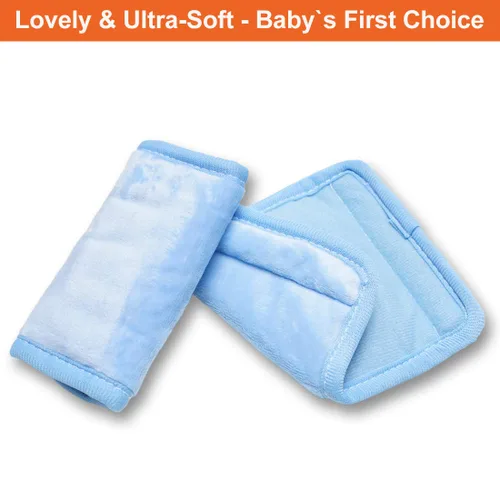 Miniatura 3 de COOLBEBE Almohadillas para Correas de Asiento de Automóvil para Bebés y Niños, Fundas de Cinturón de Seguridad Súper Suaves para Todos los Asientos