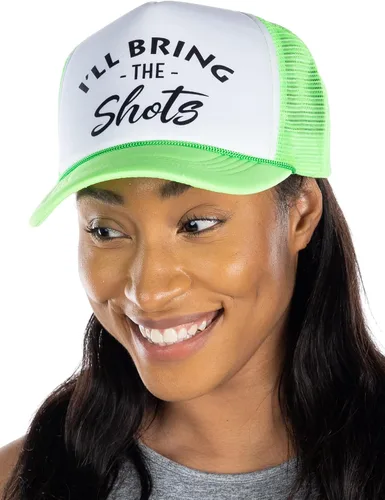 Miniatura 3 de Funky Junque Gorra de béisbol de malla para mujer, para despedida de soltera