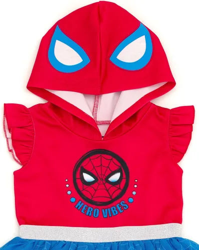 Miniatura 6 de Marvel Spider-Man Spider-Gwen Ghost Spider - Vestido de tul de malla para niñas pequeñas y grandes