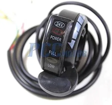 Miniatura 3 de Acelerador de pulgar para BUGGY GO KART E200 E300 E325 LED INDICADOR LUZ 24V TT06