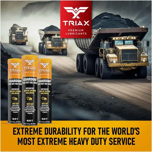 Miniatura 3 de TRIAX Guardian - Grasa resistente con moly, multiusos, rodamientos de ruedas, componentes cargados de golpes, extremadamente pegajosa, punto