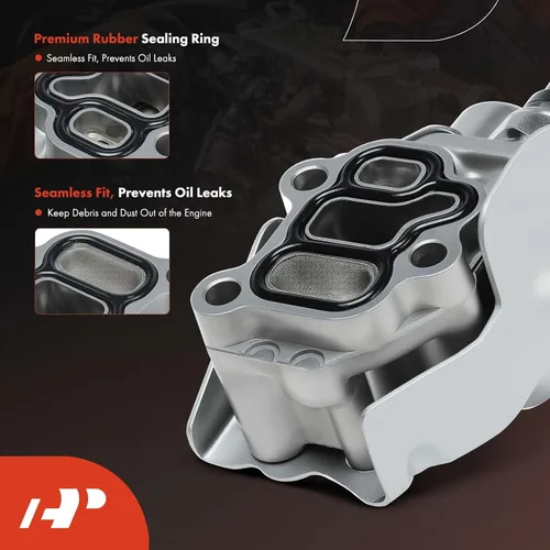 Miniatura 5 de A-Premium VTEC Conjunto de Válvula de Carrete de Solenoide con Interruptor de Presión de Aceite y Junta Compatible con Modelos Acura y Honda - 2.0L