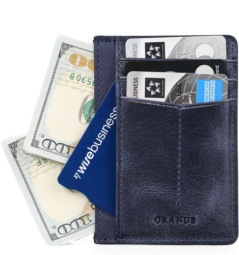 Miniatura 27 de Grande -3605 Estuches para tarjetas, Borgoña, Minimalista