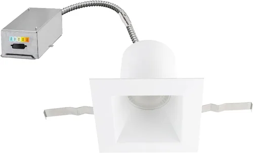 Miniatura 7 de WAC Lighting Blaze - Luz LED empotrable redonda de 6 pulgadas con kit de marco de nueva construcción, 5-CCT seleccionable 25 W, 2500 lúmenes