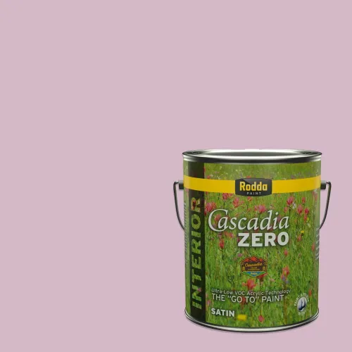 Miniatura 172 de Rodda Paint CASCADIA XL Pintura e imprimación de satén exterior en uno, cuarto de galón, bikini lavanda