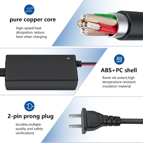 Miniatura 5 de para arrancador NOCO Boost cargador de batería compatible con NOCO GB70 GB150 GB250+ GB251+ GB500 GB500+ Genius adaptador de cable de alimentación