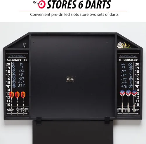 Miniatura 6 de Viper by GLD Products Resolute - Tablero de dardos, negro