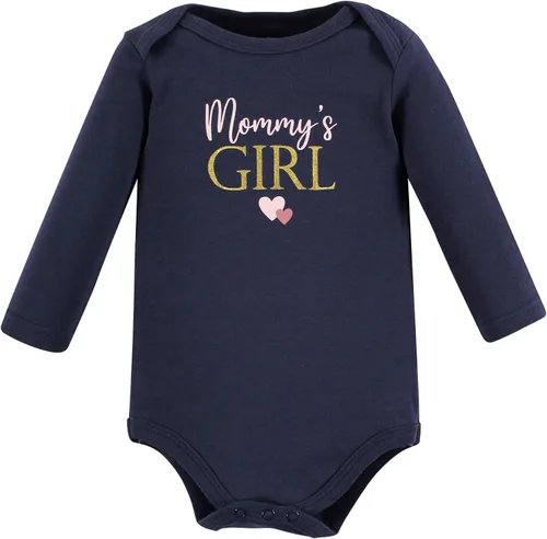 Miniatura 6 de Hudson Baby Body unisex de algodón de manga larga, para bebé