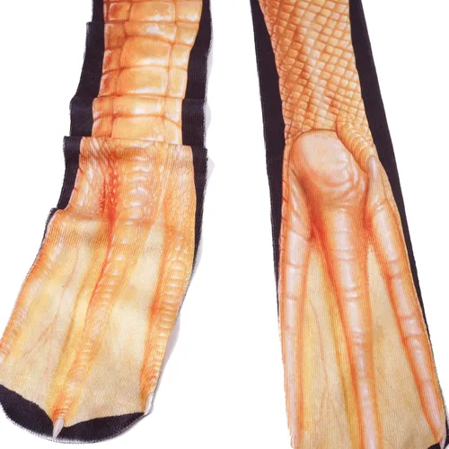 Miniatura 3 de Calcetines de patas de animales, loco diseño en 3D de patas de gatos, perros y tigres. Divertido regalo navideño para mujer u hombre adultos