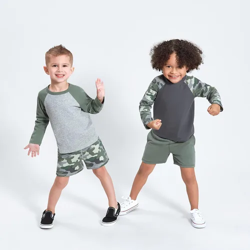 Miniatura 5 de Gerber - Paquete de 3 shorts tejidos con cintura elástica para niño pequeño