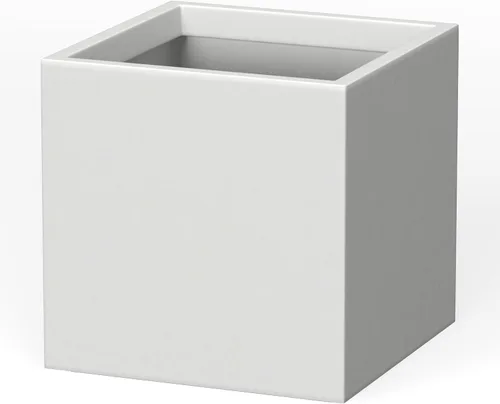 Miniatura 9 de Kante Maceta cuadrada de hormigón de 10 pulgadas para exteriores, interiores, patio, jardín, maceta grande con orificio de drenaje y tapón de goma