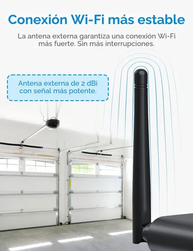 Miniatura 2 de Meross Control remoto inteligente para abrir puerta de garaje con antena externa, hasta 3 puertas individuales, compatible con Apple HomeKit, Amazon