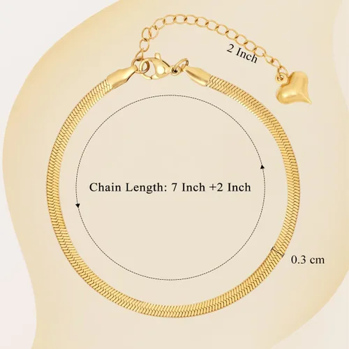 Miniatura 7 de Yowivon Dainty Gold Bracelet Adjustable Bolo Slider Bracelets Trendy 14K Gold Plated Pearl Bracelet Tarnish Free Gold jewelry for Women Mama Teen