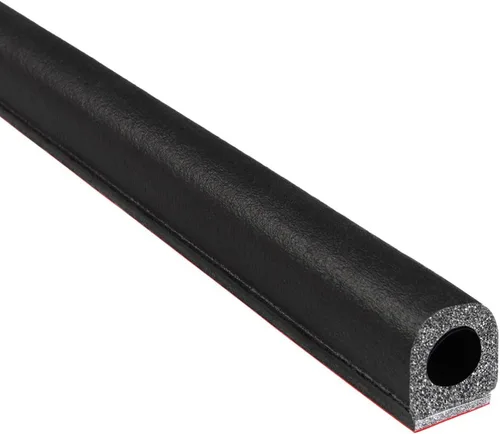 Miniatura 27 de Trim-Lok Sello de goma en forma de D – 1 pulgada de altura, 1 pulgada de ancho, 125 pies de longitud – Sello de espuma EPDM con cinta adhesiva BT