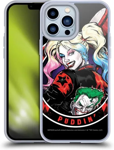 Miniatura 58 de Head Case Designs Funda de gel suave con licencia oficial de Batman DC Comics Love Hate Joker Harley Quinn Graphics [protección de grado militar]