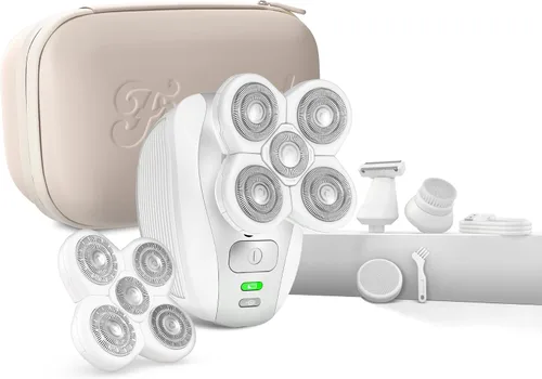 Miniatura 10 de Freebird FlexSeries Maquinilla de Afeitar Eléctrica para Mujeres - Piernas Suaves como Seda, Vello Corporal y Afeitadora Púbica - para Área Privada