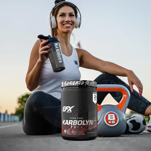 Miniatura 7 de EFX Sports Karbolyn Fuel Polvo de carbohidratos de absorción rápida Carga de carbohidratos, energía sostenida, recuperación rápida Sin