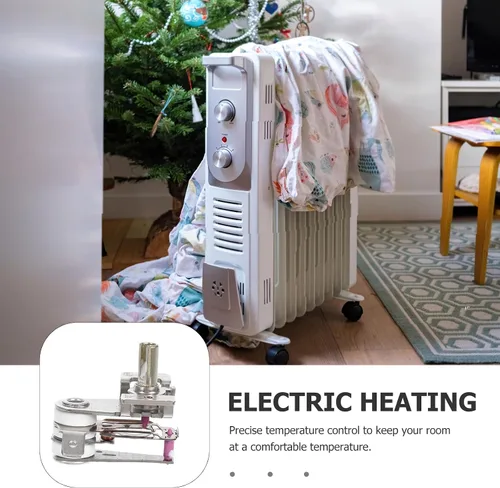 Miniatura 9 de OUNONA - Termostato de repuesto para radiador eléctrico compacto de 1.37 x 1.37 x 1.29 pulgadas, enchufe de control de temperatura, termostato