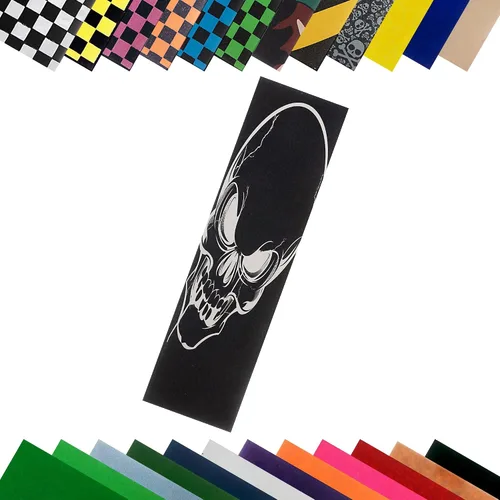 Miniatura 15 de TURBO Hoja de cinta adhesiva para monopatín 9 x 33 pulgadas, negra Negro