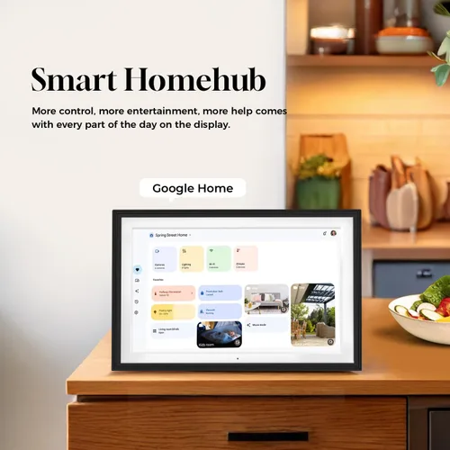 Miniatura 5 de All-in-one Smart Display Built-in Li-Battery Digital Calendar,Picture Frame with Anti-Glare Touchscreen,Voice Assistant,Homehub Wall-Mount or Black
