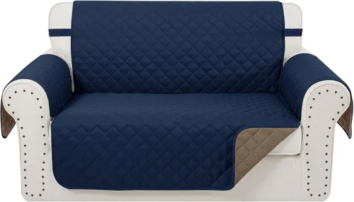 Miniatura 26 de Fundas para silla reclinable, reversible, funda de sofá para mascotas, protector de muebles para niños perezosos