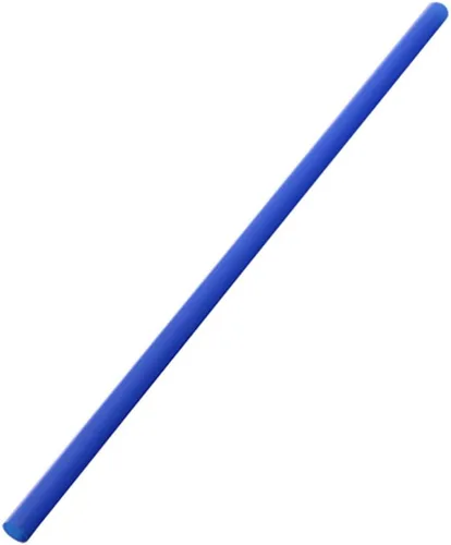 Karat C9120 (azul) pajitas gigantes de 9 pulgadas (0.315 in de diámetro), envueltas en papel, azul sólido (caja de 1200)
