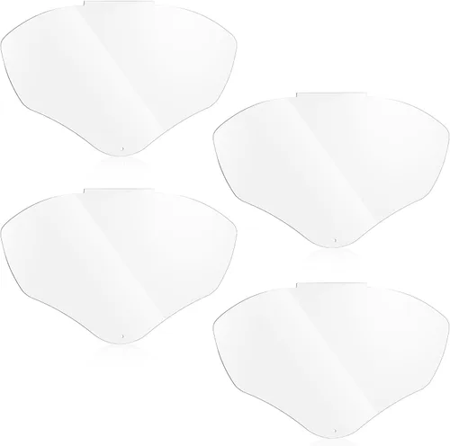 Miniatura 9 de Feekoon - Lente de repuesto para protector facial compatible con S8555, compatible con protector facial Honeywell/Uvex S8500/S8510, visera