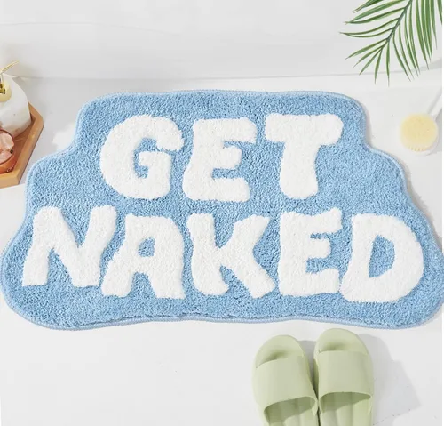 Miniatura 12 de Alfombra de baño con forma de hojas verdes, alfombra de baño con forma de hojas tropicales para bonita decoración de baño, alfombra de planta