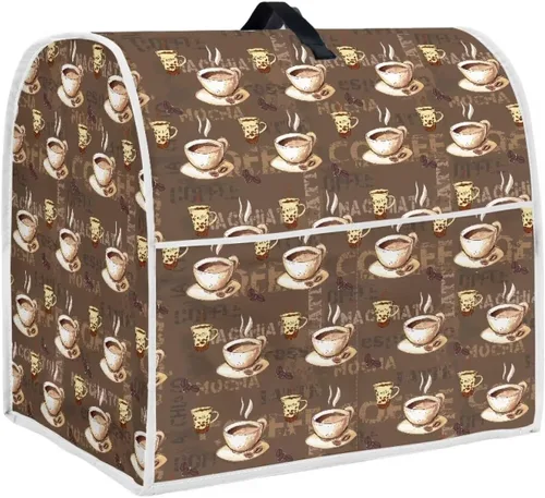 Miniatura 19 de Funda para batidora de pie de libélula bohemia compatible con mezclador de cocina de 4.5 a 5 cuartos de galón, a prueba de polvo, cubierta