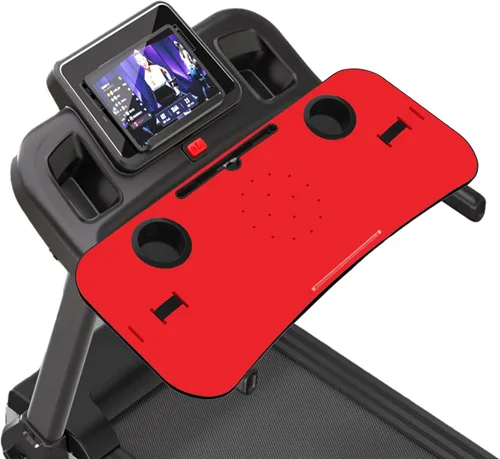 Miniatura 4 de Accesorio de escritorio para cinta de correr, bandeja de banda de rodadura de 36 pulgadas, plataforma de manubrios con soporte para laptop, soporte