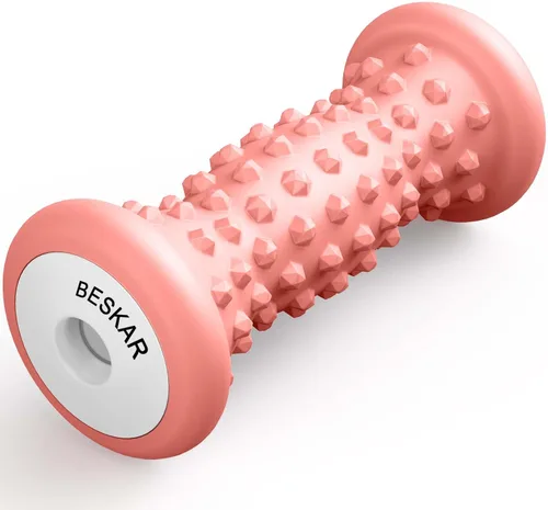Miniatura 9 de BESKAR Rodillo de masaje para los pies para aliviar la fascitis plantar, herramienta de reflexología del pie, rodillo de masaje de puntos