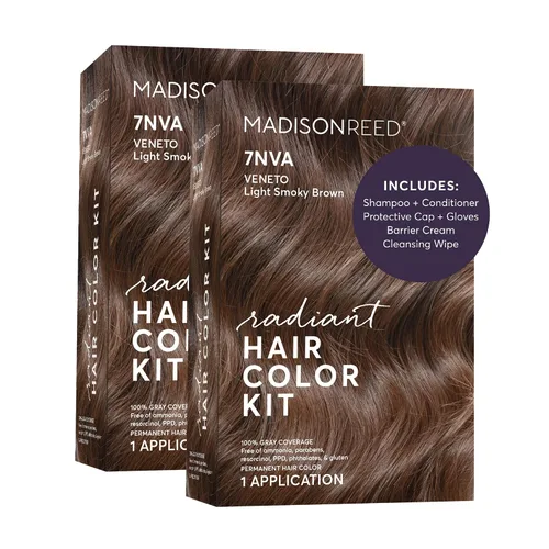 Miniatura 36 de Madison Reed Radiant - Kit de tinte para el cabello – 8CC rubio cobrizo vivo oscuro (caléndula matera), tinte permanente para el cabello