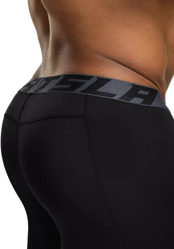 Miniatura 5 de TSLA - Paquete de 1 o 2 pantalones térmicos de compresión para hombre, leggings deportivos y mallas para correr, pantalones para usar como primera