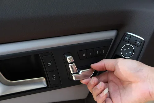 Miniatura 5 de 6 unids botón de asiento de puerta ajuste interruptor cubierta ajuste para Benz A B C E GLA CLA GLE GLS