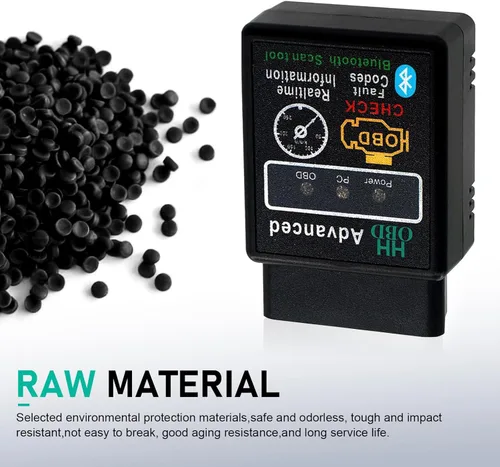 Miniatura 3 de Herramienta de diagnóstico OBD2 Bluetooth para automóvil, lector de código en tiempo real Plug and Play, restablecimiento y borrado del escáner